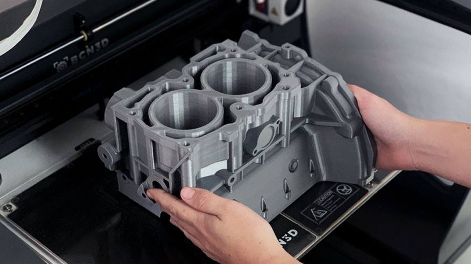 Fabricación aditiva 3D, impresión bajo demanda.